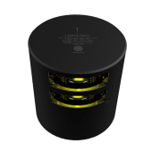 Lopolight 301-113ST-B-CD-I - Navigation Light 3NM 135° Double Yellow Towing, Black Anodized, Ice-Class