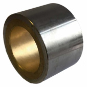 Pivot Bushing With Bronze Inner Sleeve, 25 mm
