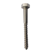 DIN 571 A2 Stainless Steel Hex Head Lag Screws Ø5–10 mm, Length 40–70 mm