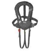 Plastimo 66961 - EVO 165 inflatable lifejacket with harness, auto Pro Sensor, black