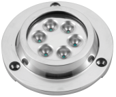 Allpa LED Underwater Light With Stainless Steel Housing, Lumen 188lm, Blue, Incl. 1,5m-Cable, IP68