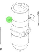 Steyr 2181035-0 - Fuel Prefilter Parker Option for Steyr SE Marine Engines