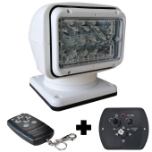 Mantagua LED Search Light Valan White - 1000M Beam Span 24V (IP68)