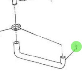 Nanni Diesel 48328061 - Air Cooler Hose for 5.250TDI Engines