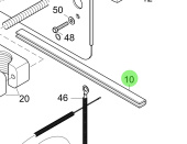 Steyr 2173329-0 - Edge Protector Profile for Steyr Engine Installations