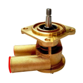 Johnson Pump 10-13283-11 - Self-Priming Bronze Engine Cooling Impeller Pump for Volvo Penta D2 Series and Perkins