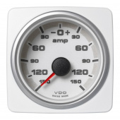 VDO A2C1338550001 - AcquaLink Ammeter 150A White 52mm