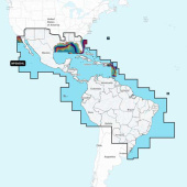Navionics NPSA004L - MSD/Platinum+ Large Mexico, Caribbean to Brazil