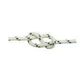 Monteisola TS White Polyester Braid with Black Fleck