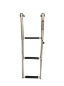 Hollex Telescopic Swimming Ladder Stainless Steel 316 3 Steps