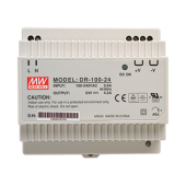 Prebit 50001317 - LED Transformer MeanWell DR-30-24, 30 W, 88-264V / 47-63 Hz / 24 VDC, DIN rail TS35/7.5, 93x78x56mm