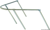 Osculati Stainless Steel Bow Pulpit for Sailboats and Pilot Boats up to 7 m, 80x90x45 cm