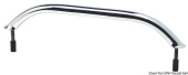 Osculati 41.910.24 - Oval pipe handrail AISI316 external screws 610 mm