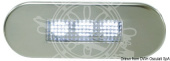 Osculati 12V IP67 3-LED Courtesy Light 85x30 mm Stainless Steel