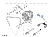 Vetus STM9862 - Engine Wiring Loom 110A M415-17-55