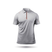 Plastimo 70267 - Men's UVActive Zip Sports Polo Grey Size L