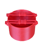 Humminbird TFA Protective Cover For Mega 360° Transducer, Red