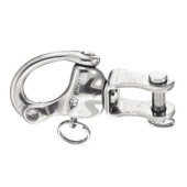 Plastimo 400816 - Halyard Snap Hook Swiveling With Shackle 90mm