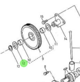 Nanni Diesel 970141114 - Idler Gear Collar for 2.40HE Engines
