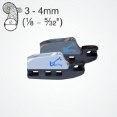 Clamcleat CL828-68 Aero Cleats with CL268 Racing Micros for 3–4 mm Rope