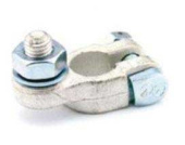 Battery Terminal Clamp - M10 Nut, Plus, Type 3