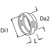 Webasto 1321005A - Adapter Connection For Intake 60/75