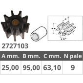 Finnord Impeller JAB.836-0001-JOHN.08-1029B