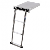 Stainless Steel Telescopic Ladders 3 Steps