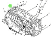 Steyr Z026103-0 - Engine Housing Assembly