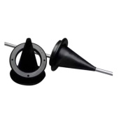 Nuova Rade 43137 - Cable Boot W/Plastic Embedded Ring Ø89mm Cut-Out Ø59mm Black