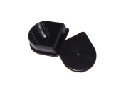 Dockedge End Plug Large Black (2 pcs)