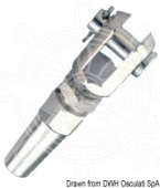 Osculati AISI 316 Danish System Fork Terminals for 3–10 mm Wire Rope