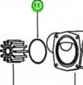 Jabsco 18753-0266 - Viton O-Ring for 30530 Series