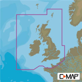 C-MAP Memory Card MAX - United Kingdom, Ireland & The Channel