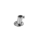 Foresti & Suardi 158A.C - Chrome Flagpole Holder 10° 25mm Blister