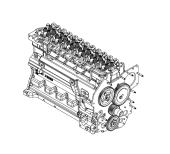 John Deere SE501225 - REMAN Complete Block Assembly