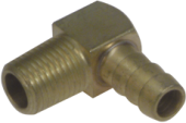 Sierra Angle Hose Nipple, 90°, 1/4" NPT & 3/8" Hose