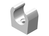 Whale WX1569B - Tube Mounting Clip 15mm White