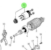 Nanni Diesel 970497355 - Magnetic Switch for Starter System