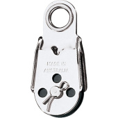 Ronstan RF468 Wire Block, 25mm Removeable Nylatron Sheave