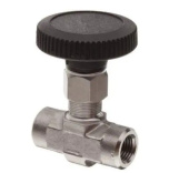 Parker 60-0044 2-Way 1/4" FNPT Needle Valve Pressure Regulator, 316 Stainless Steel