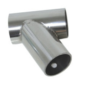 Lalizas AISI 316 Stainless Steel T-Connection Pulpit Joints 60°/90° for Ø25 mm Tube