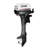 Selva Outboard Engine Piranha 4-Stroke Type C., 9,9HP Manual