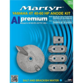 Martyr Aluminium Anode Kit For Yamaha 40-60HP