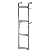 Plastimo 55699 - Folding Stainless Steel Ladder 90° Crook, 1+2