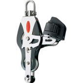 Ronstan RF41530 Series 40 All Purpose Block, Fiddle with Becket and Cam Cleat