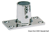 Osculati AISI 316 Rectangular Pulpit Socket