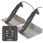 Allpa Electric Trim Tab Kit, 12"X24", 12v (Boat 30'-44'/9-13m)