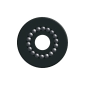 Antal 03411M - Plastic Single Sheave Serie 34x6, With Ball-Bearings