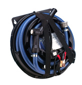 Jabsco 50140-0100 - Fuelmaster 40' Pump Kit With Hoses, Nozzle, Battery Leads & Carrying Frame 24v DC Motor